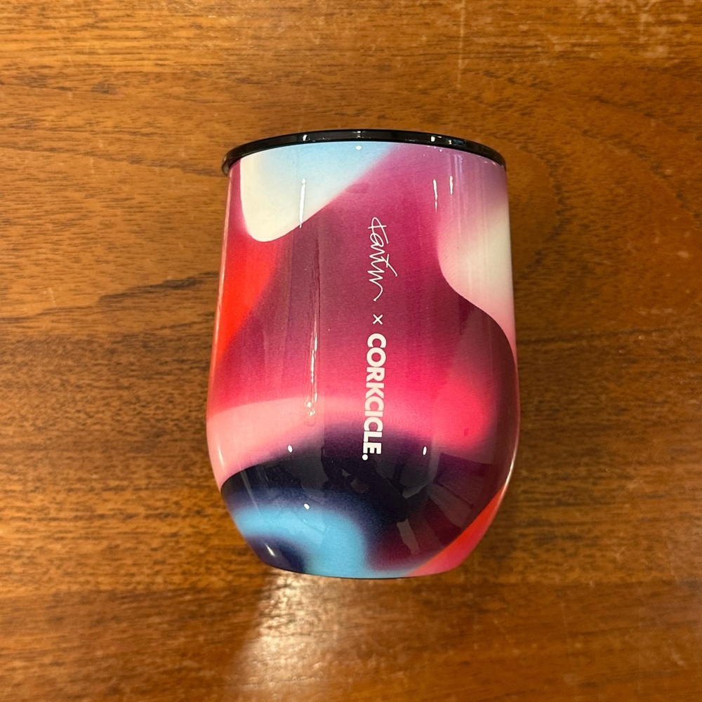 NIB Corkcicle x Karim Rashad Stemless 12 oz Wine Cup - Picture 3 of 8